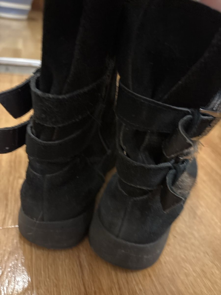 Damenschuhe: Stiefel Damen Grösse 40 schwarz mit Futter – Gebraucht aus Kriens von mir_v8ww 4