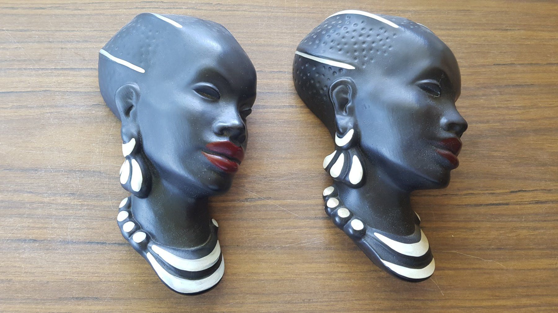 Sonstige Antiquitäten & Kunst: Gmunder Keramik Wandmasken – Gebraucht aus Mörschwil von antiksalon 7