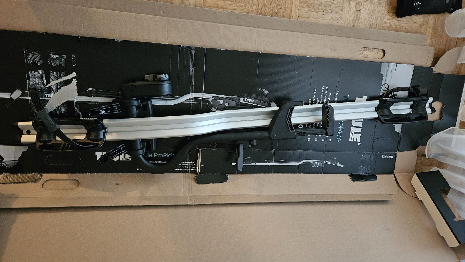 Thule Dachträger: Thule ProRide 598 – Neu (gemäss Beschreibung) aus Uttigen von Mb10001