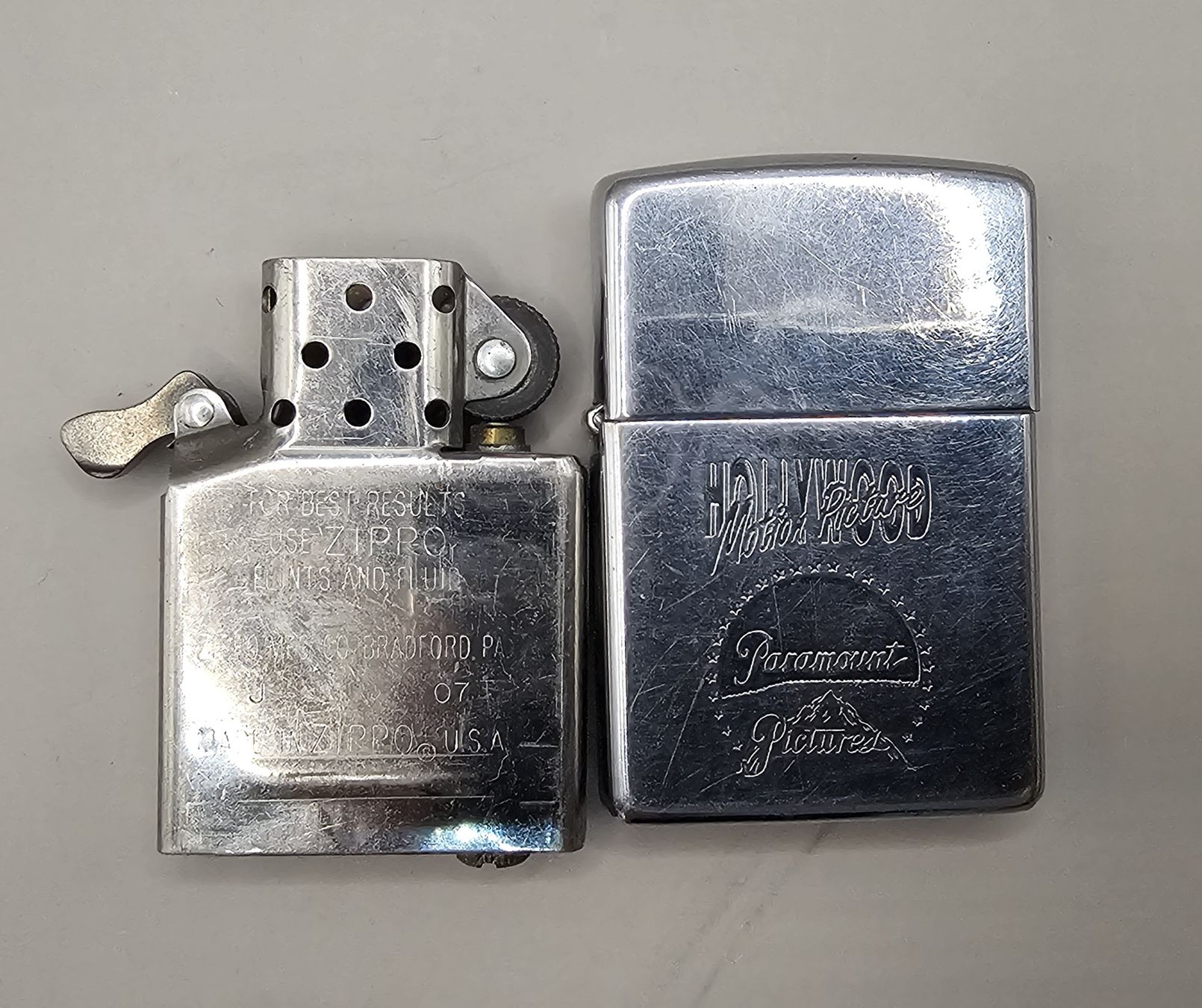 Zippo Feuerzeuge: Zippo Hollywood Paramount 1994 – Gebraucht aus Pampigny von Calypso06 2