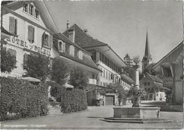 Herzogenbuchsee ;   Kichgasse  mit  HOTEL  DU  SOLEIL