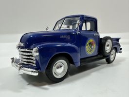 1953 Chevrolet Pickup 1:24, blau, WELLY