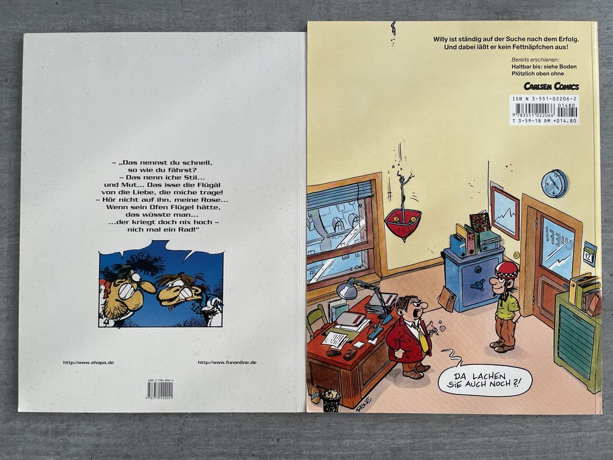 Fumetti: CALAGAN / WILLY : Plötzlich oben ohne – Nuovo (secondo la descrizione) da Pfungen venduto da Druller 1