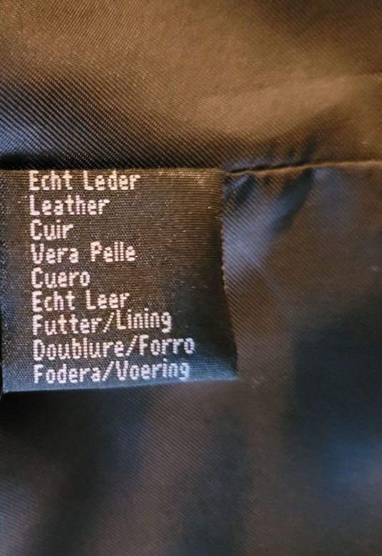 Giacche: stylische Lederjacke, schwarz, Embroidery Details – Usato da Zürich venduto da Annie_Broad 2