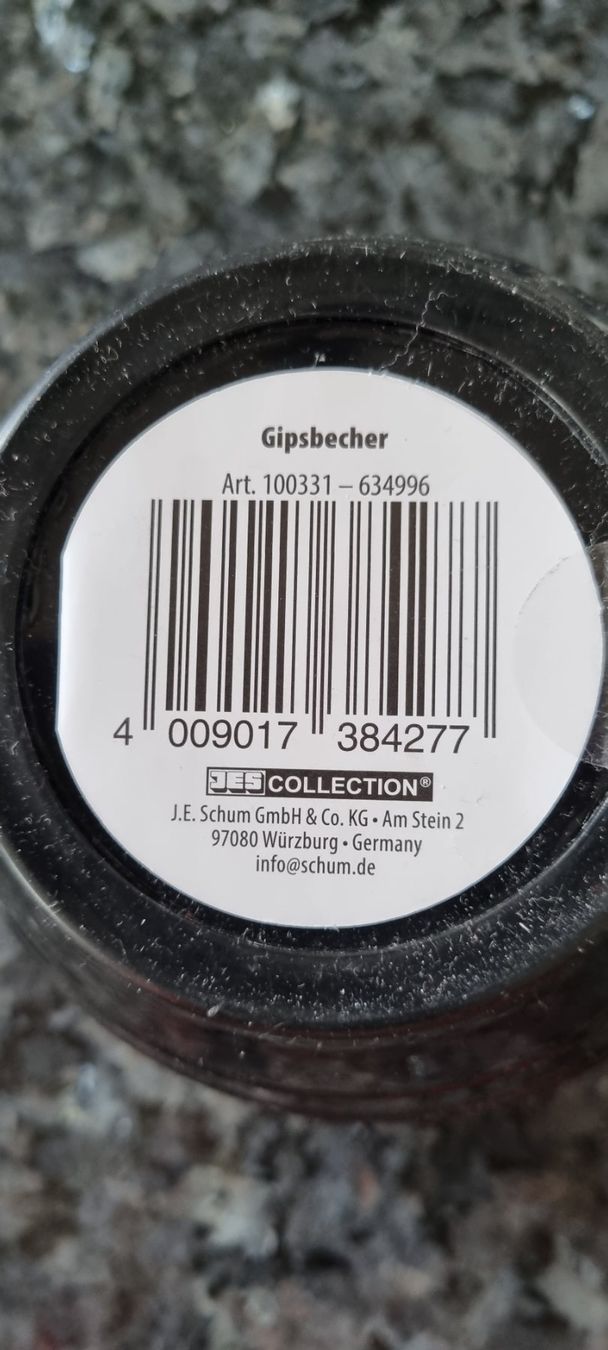 Tutti gli attrezzi: Gipserbecher Schale - neu! – Nuovo (secondo la descrizione) da egliswil venduto da Maggy6 1