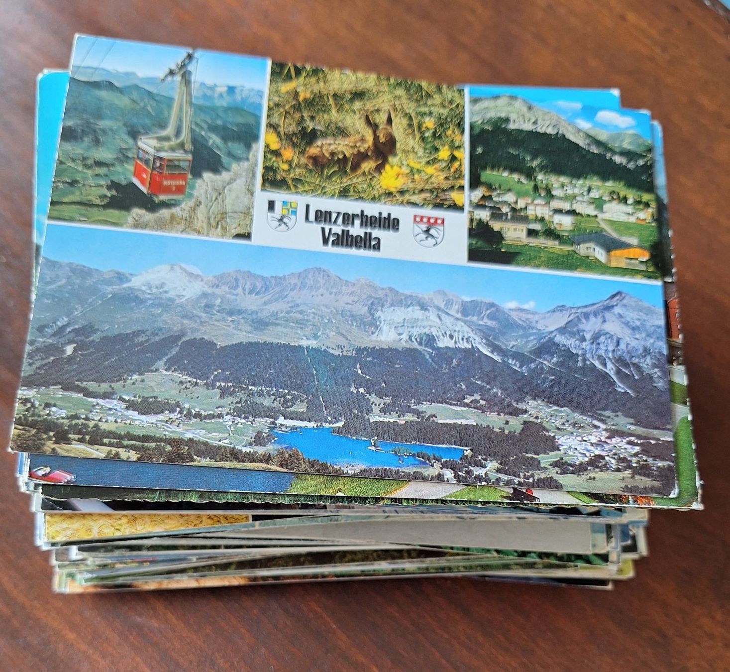 Cartoline postali: Sammlung 180 Ak Graubünden, vor 2000 – Usato da Bedigliora venduto da positano
