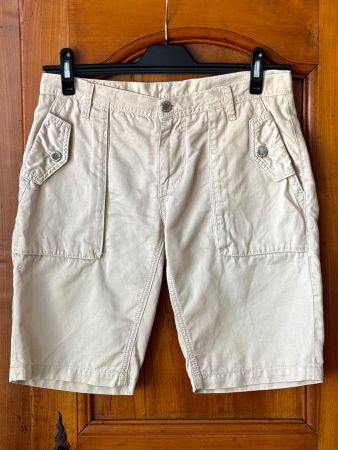 GANT Shorts Kurze Hosen - beige - Bauwolle Linen Gr. 30