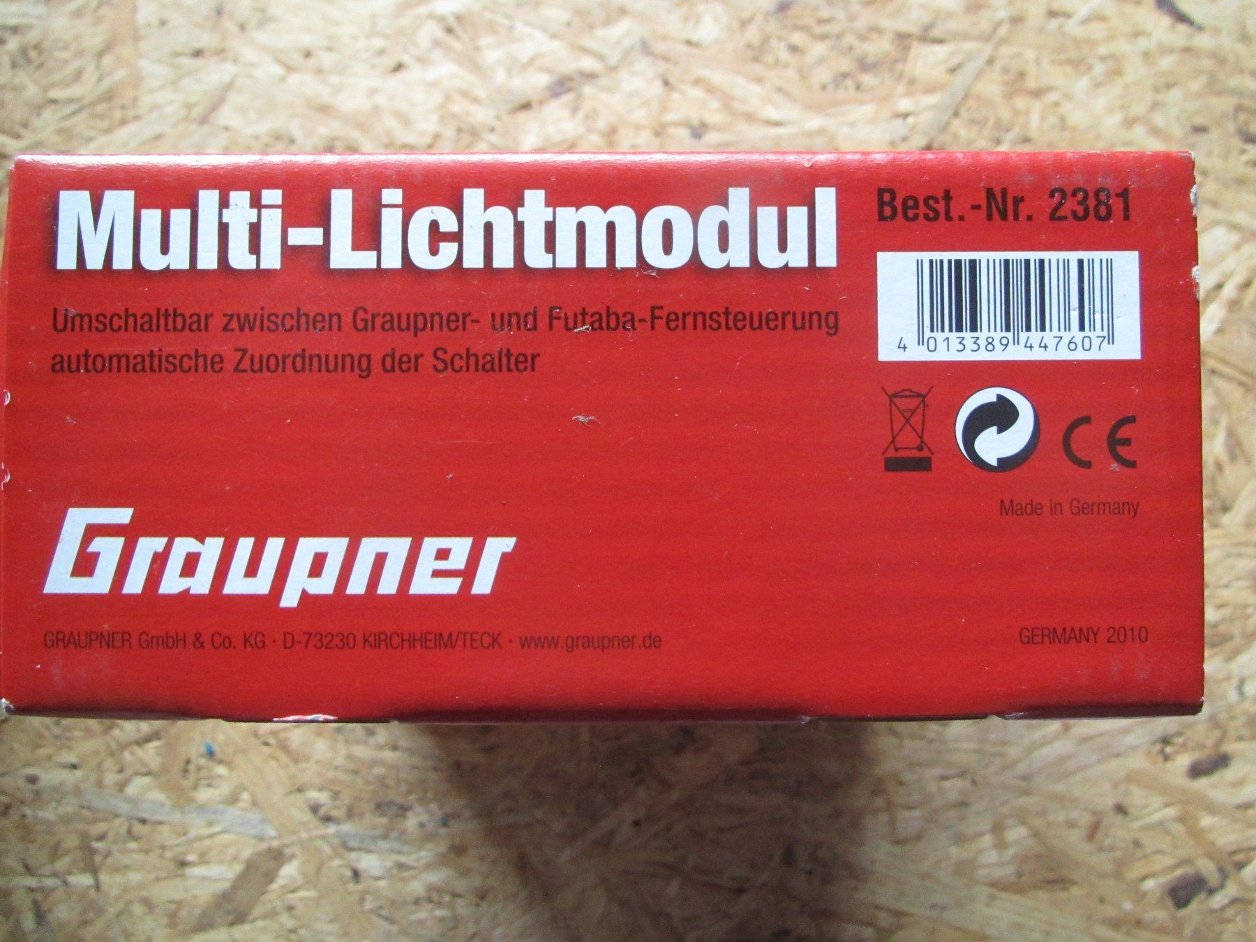 Graupner Telecomando: Graupner Multi Lichtmodul – Nuovo e nell'imballaggio originale da Willisau venduto da Adam1291 1