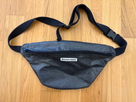 Glocal Roots - Hip Bag/Bauchtasche Anthrazit/Schlangenprint