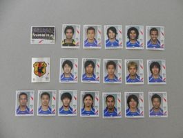 Panini Fussball WM 2006 Fehlliste Japan 435 - 453 Komplett !
