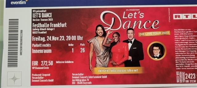 Karten Fur Let S Dance