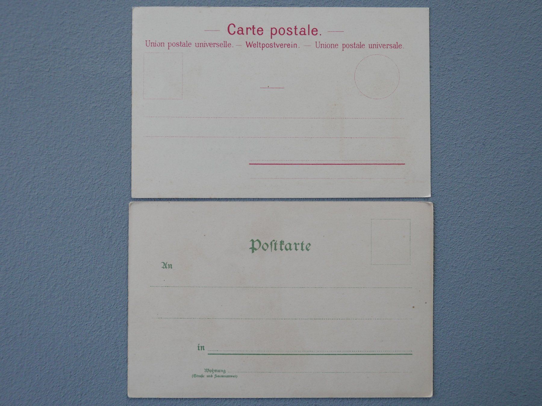 Cartoline postali: 6 ANTIKE ANSICHTSKARTEN WELTPOSTVEREIN – Usato da Balgach venduto da Zwischenraum 2