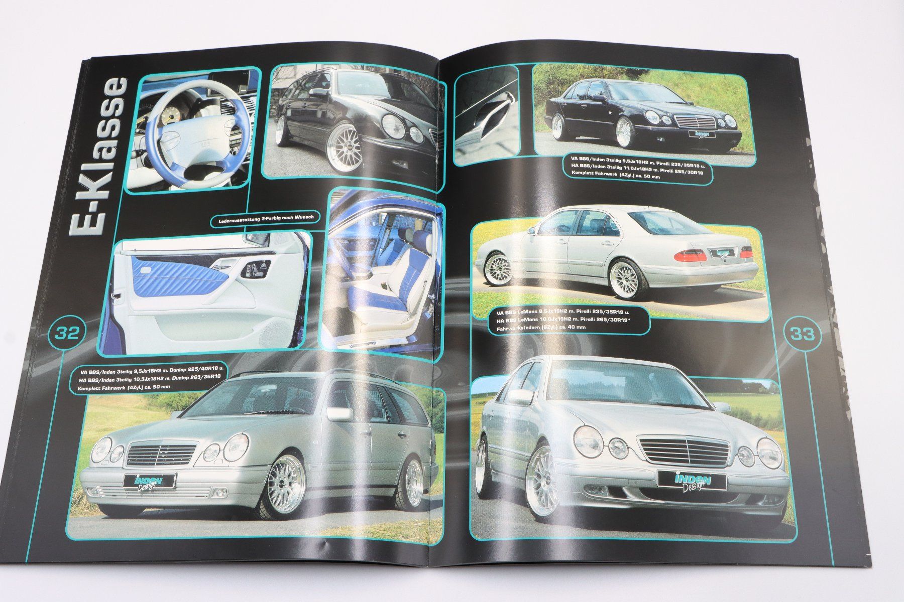 Mercedes-Benz Documenti: Inden Design Mercedes Tuning Modellprogramm 2000 Prospekt – Usato da Bühl b.Aarberg venduto da Collectorpassions 6