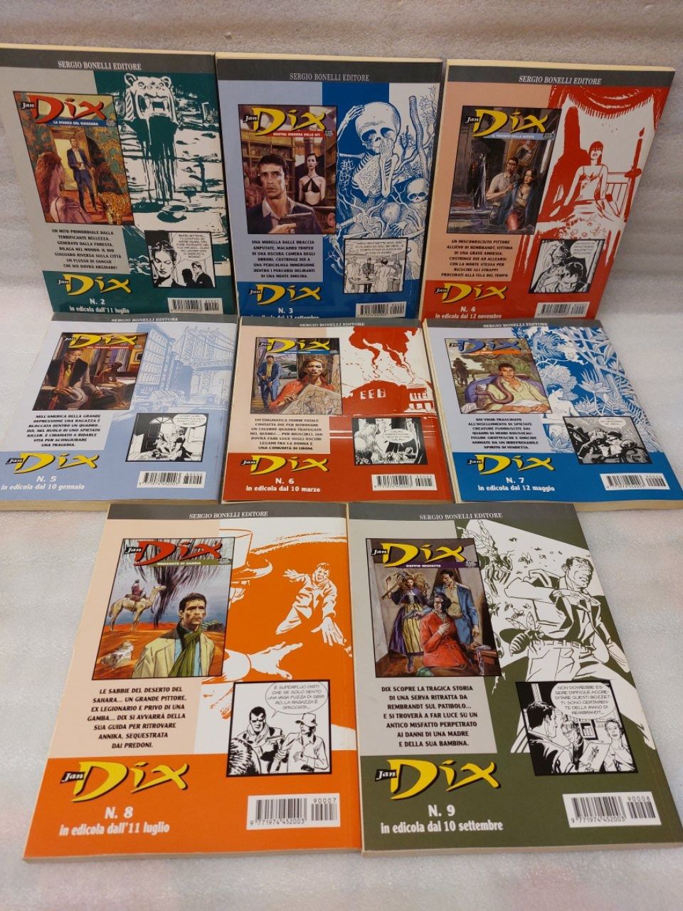 Fumetti: JAN DIX - Fumetti dal Nr. 1 > 8 – Usato da Pambio Noranco venduto da Pol69 1