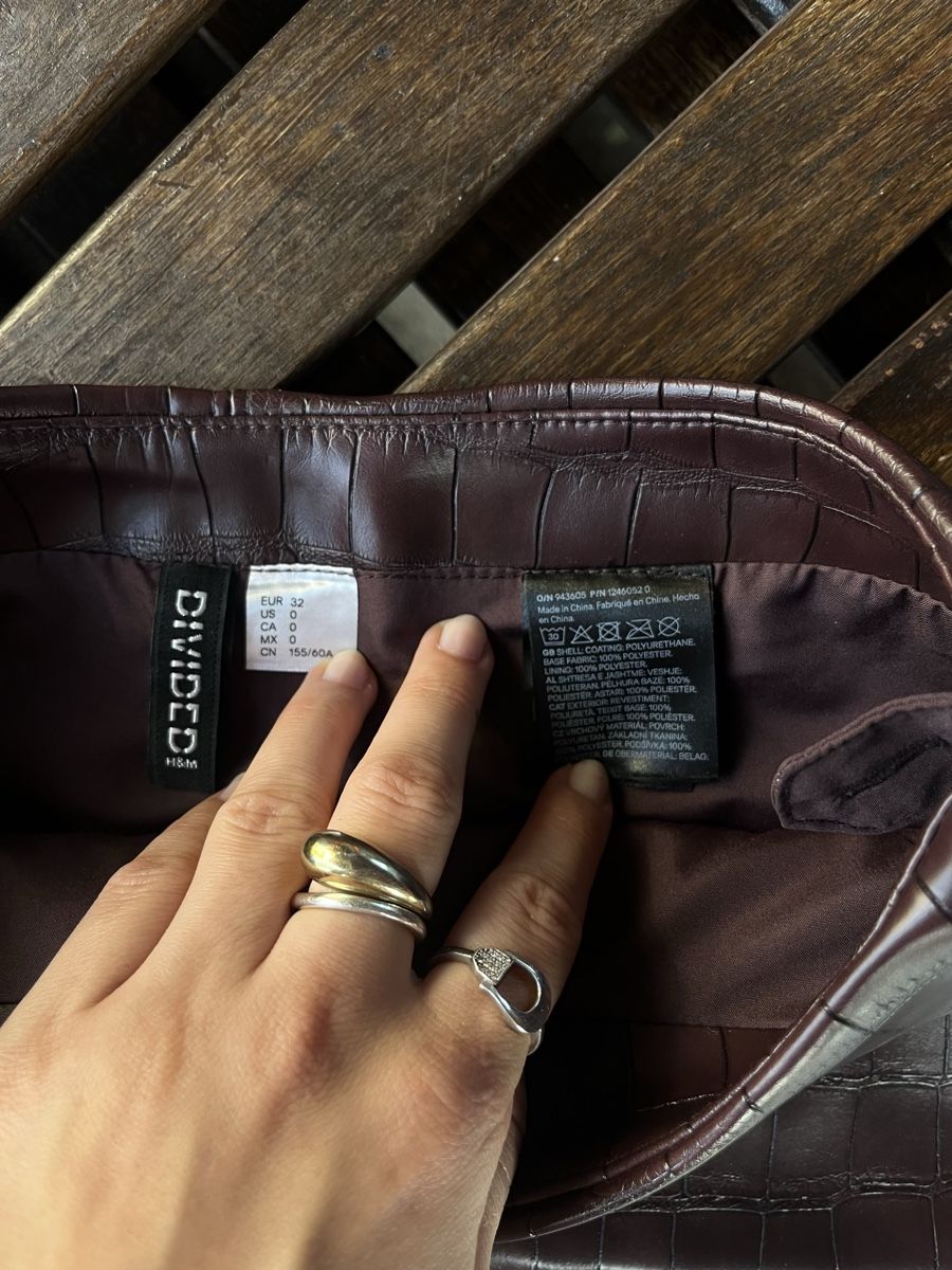 H&M Gonne: Kunstleder Minirock Beaurdaux – Nuovo (secondo la descrizione) da Zürich venduto da gio_zyc9 1