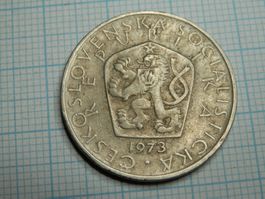 Tschechoslowakei 5 Kronen, 1973