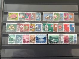Pro Patria Lot auf Steckkarte * (R669)