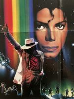 Michael Jackson Moonwalker Poster - Seltenes Sammlerstück!
