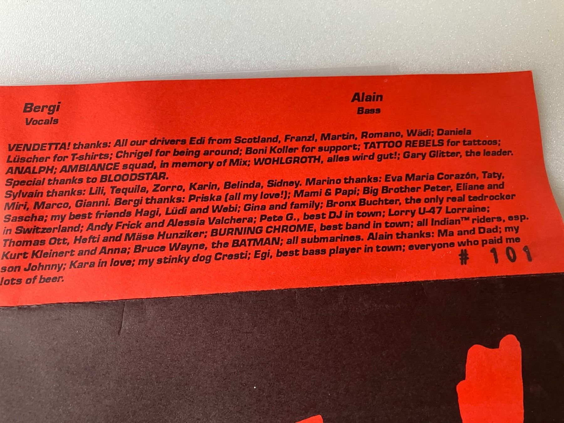 Schallplatten: Vendetta – Gebraucht aus Aarwangen von Jukebox3 4