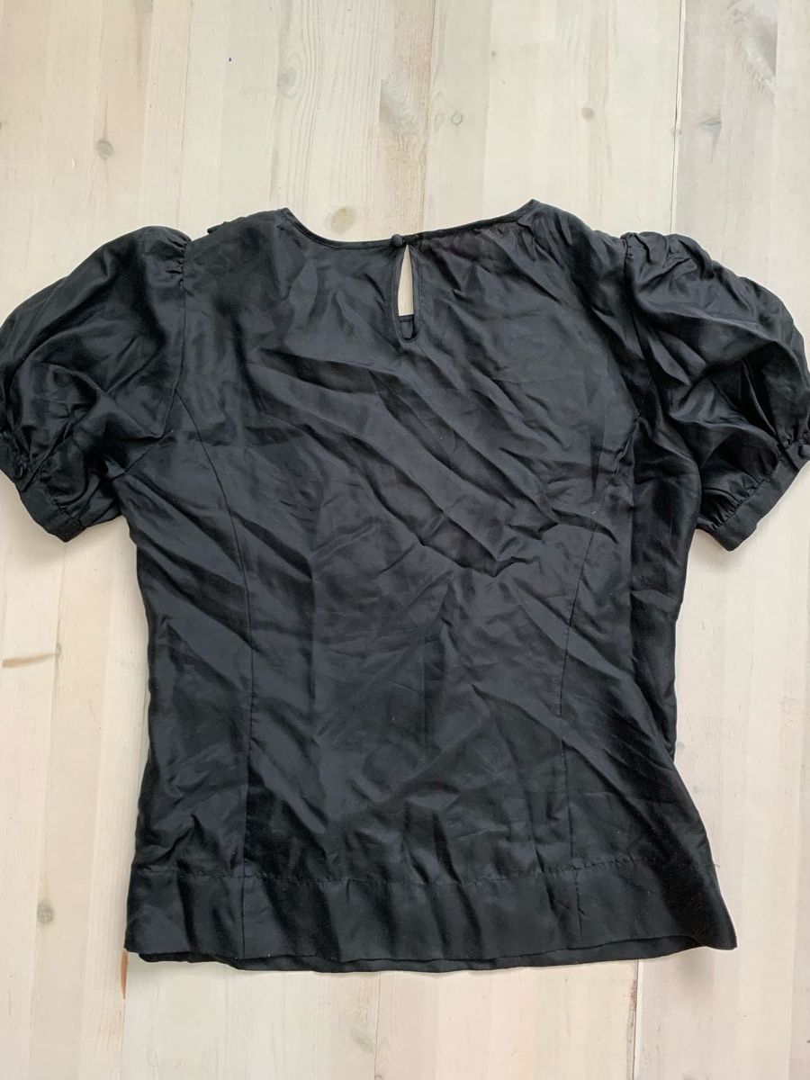 Blusen: Seidentop, Grösse 42, schwarz, 100% Seide / Monsoon – Neu und originalverpackt aus Hinteregg von GARANTA 4