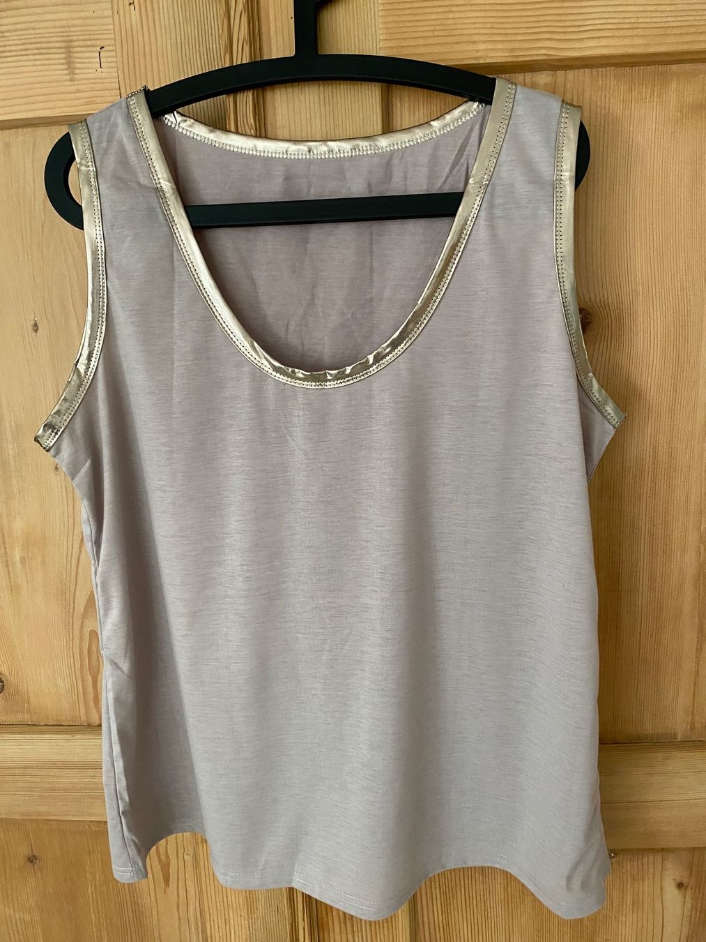 Tops: Top, NEU, XL, beige/gold – Gebraucht aus Eiken von jessycat01