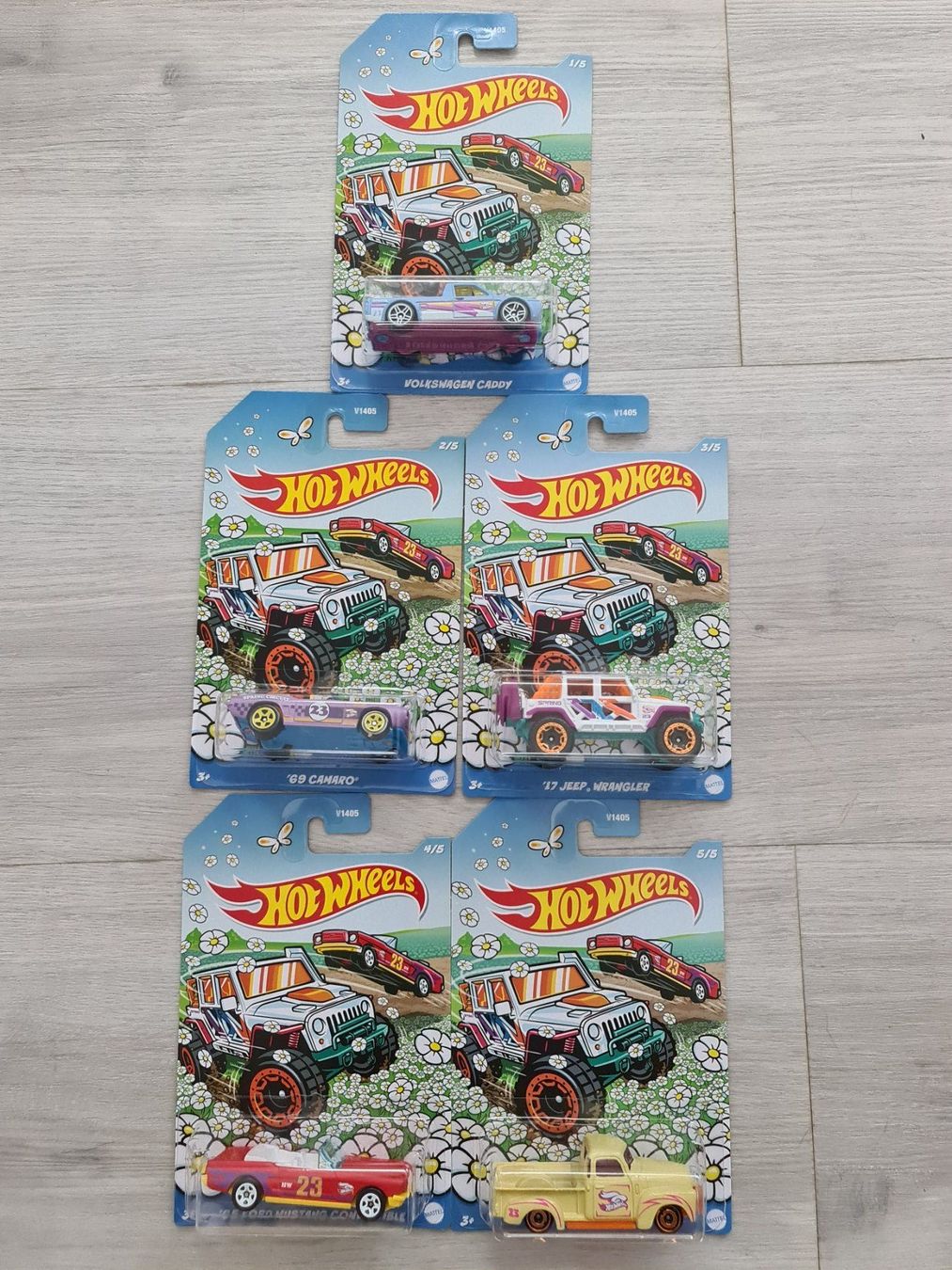 Hot Wheels Modellini d'auto: komplettes Set Hot Wheels Easter / Spring Series 2023 L – Nuovo e nell'imballaggio originale da Adlikon venduto da Mmartin0