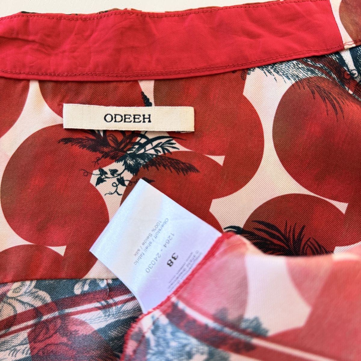 Odeeh Chemisiers: ODEEH 100% Silk Printed Blouse – D'occasion à Freienbach par Avviivva_Shop 9