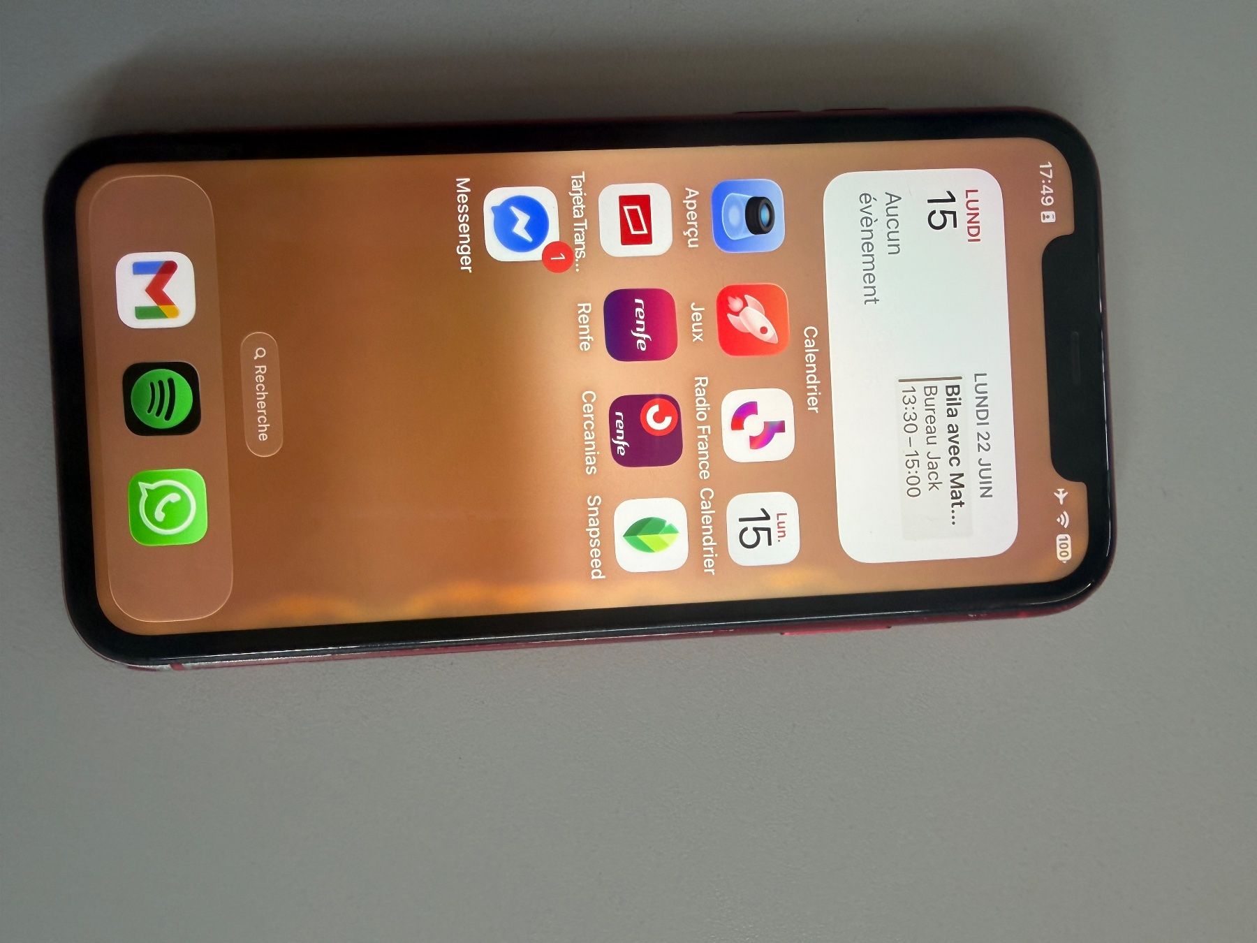 Apple Telefoni cellulari / Smartphones: iPhone 11 RED 128 gb et accessoires – Usato da Fribourg venduto da J334455 4