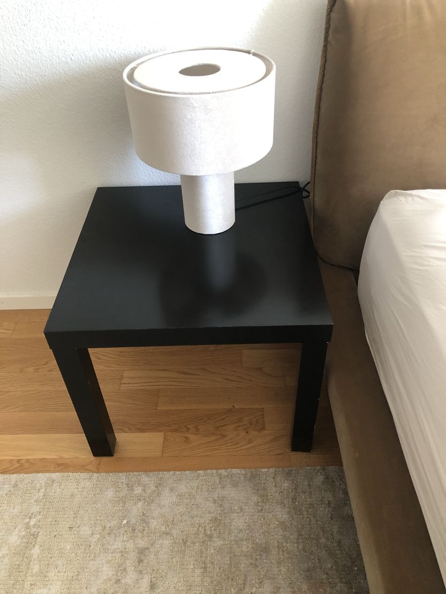 Ikea Comodini: Ikea Nachttisch LACK in Schwarz – Usato da Zürich venduto da vadimi 1