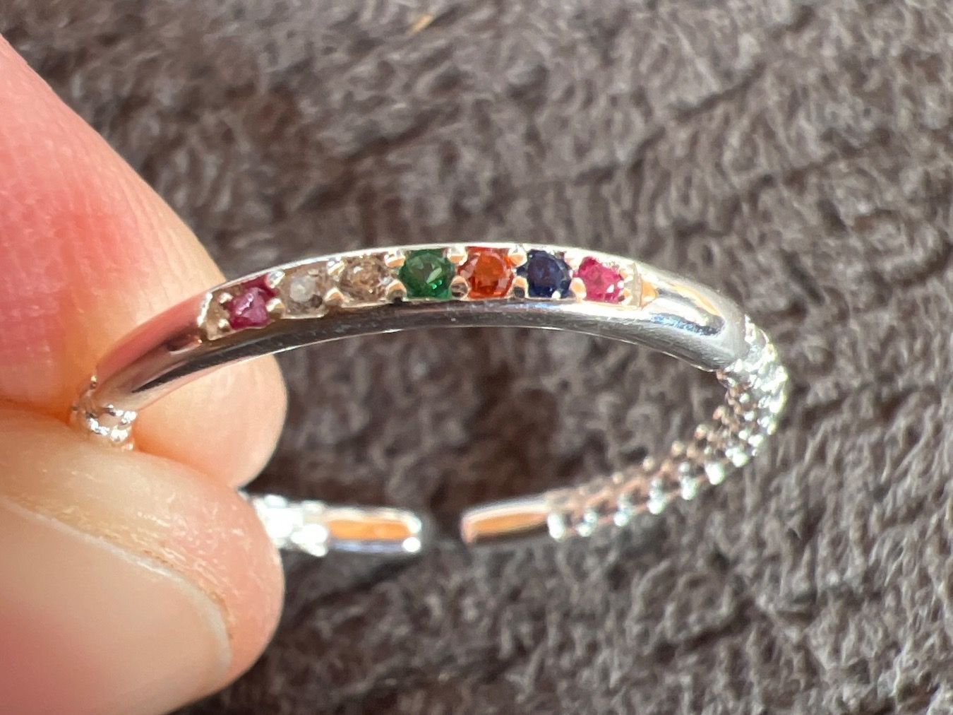 Bagues: Ring 925 Silber – D'occasion à Niederuzwil par leo_8857