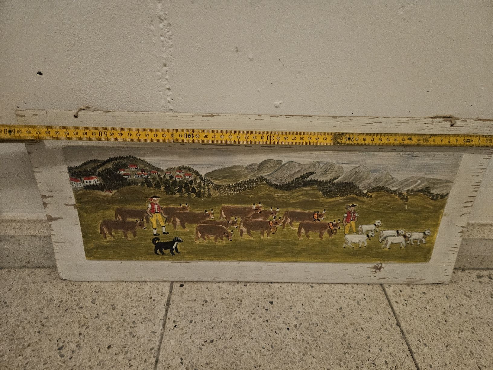 Gemälde: gemälde appenzell – Defekt aus Schwellbrunn von Omega-alpha 3
