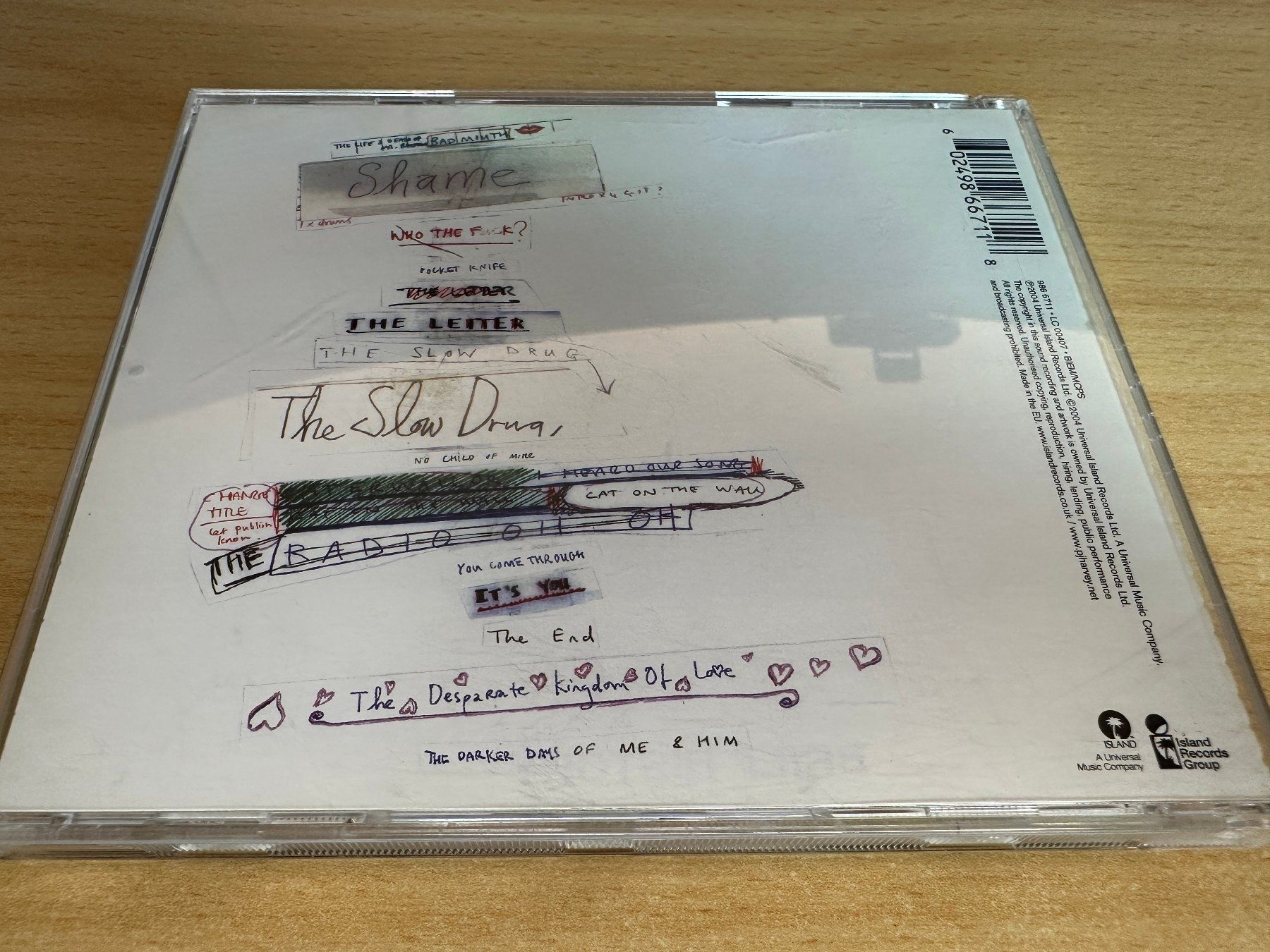 CD: P J Harvey – Uh Huh Her – Usato da Rikon im Tösstal venduto da Alpenmutz 1