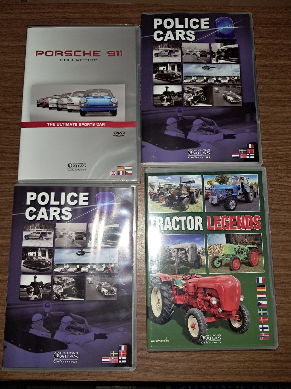 Tutti i DVDs: Lot de 4 divers DVD atlas – Nuovo e nell'imballaggio originale da Le locle venduto da juliensaran