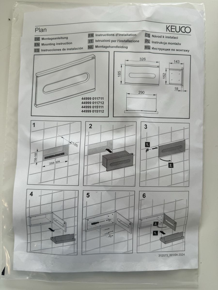 Keuco Wandhalterungen: KEUCO Papierspender – Gebraucht aus Ennetbürgen von Louisa2012 3