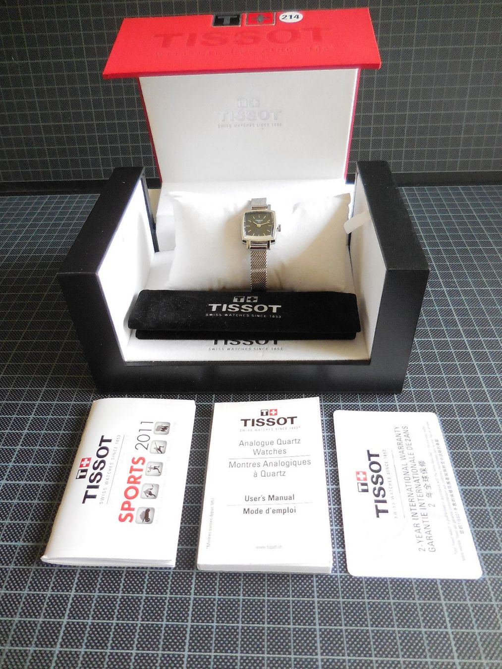Tissot Orologi: TISSOT Square, quarz – Nuovo e nell'imballaggio originale da Waldstatt venduto da 37bernhard79 7