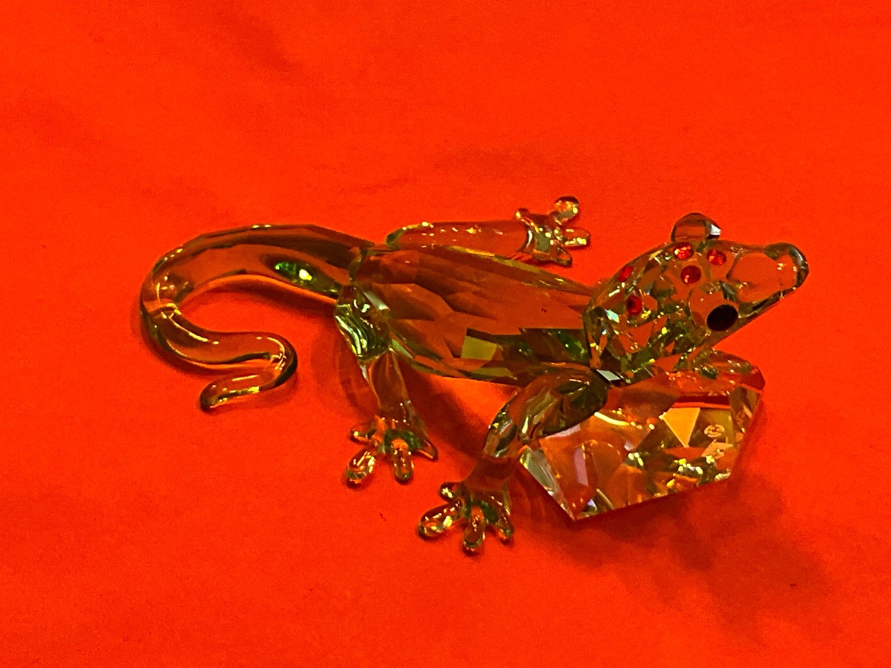 Swarovski Statuette: Swarovski SCS Gecko 2008 mit OVP – Nuovo e nell'imballaggio originale da Oberglatt ZH venduto da Multimix