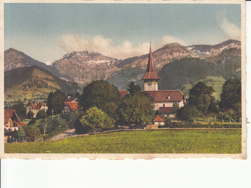 Cartoline postali: Aeschi ca. 1920 – Usato da Bürglen TG venduto da StampGraf