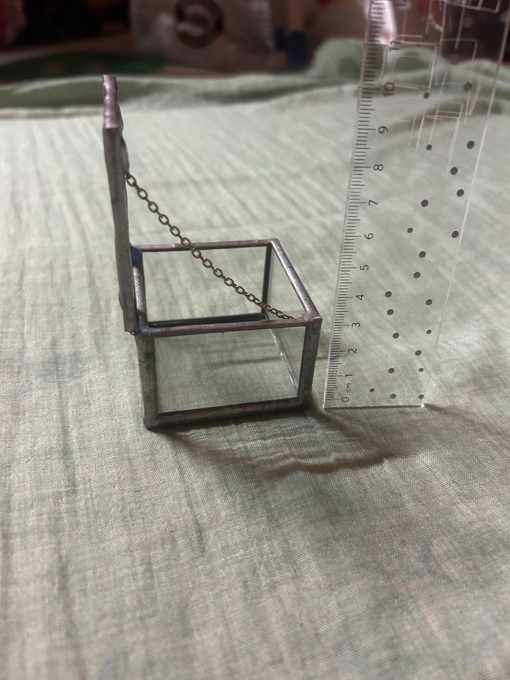 Bicchieri: John Burforf Glas Schmuckdose – Usato da Riehen venduto da S______ 5
