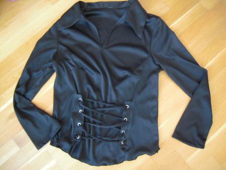 Schwarze Bluse Gr. XS