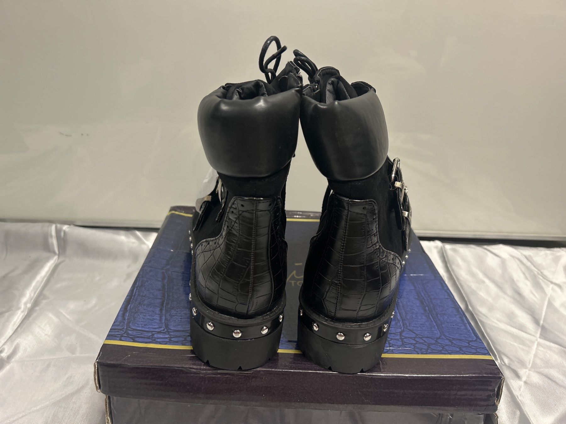 Scarpe da donna: Schnürboots / Stiefeletten Neu Gr 41 – Nuovo e nell'imballaggio originale da Regensdorf venduto da Spyke55 3