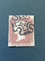One Penny red 1841, Platte 10