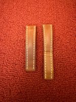 Original Breitling Lederarmband braun 22mm Faltschliesse