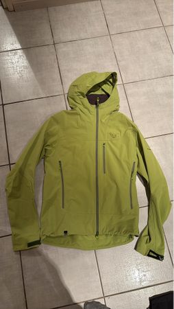 Dynafit Veste Softshell Verte Taille M, Excellent État!