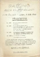 MOTO + MILITARIA, RADUNO DI LUGANO DELLA CP 9. 1946