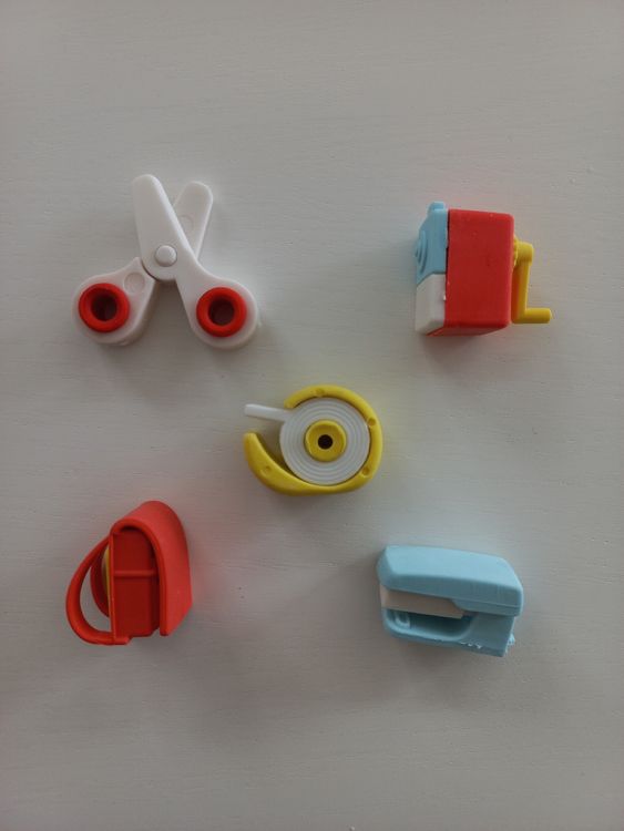 Knoblauch-Radiergummi Aus PVC - 5,5cm, Lustige Büro- & Schulaccessoires