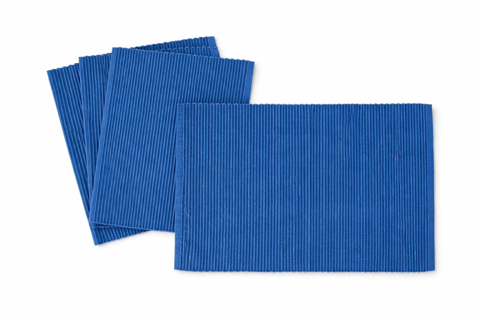 Autre linge de table: 4x Tischsets Blau Baumwolle – Neuf (Voir description) à Fully par VaneaSelection 1