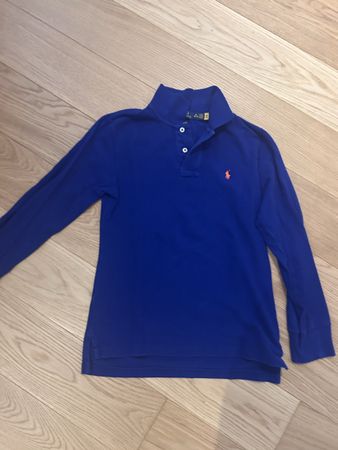 Ralph Lauren Polo Shirt, Size M (10-12) - Long Sleeve