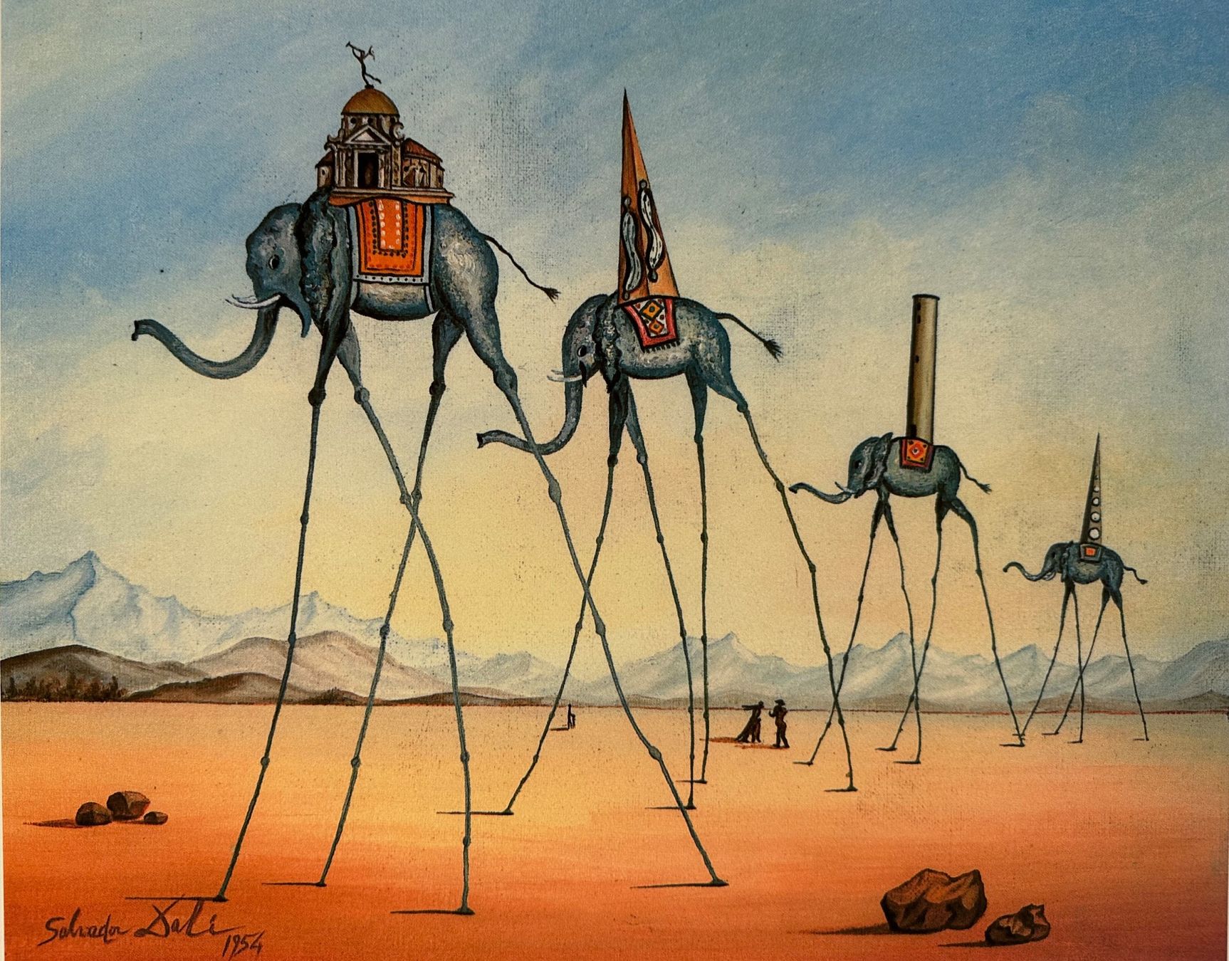 Foto & Immagini: Salvador Dali: Elephants LCCC/MM – Nuovo (secondo la descrizione) da Meilen venduto da Smgdesign 5