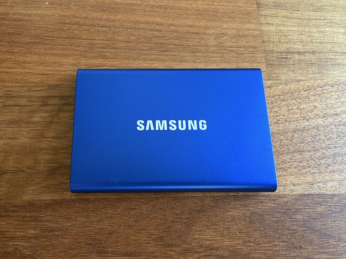 Samsung Harddisks: Samsung Portable SSD T7 1TB blau – Gebraucht aus Nidau von mike_seeland 1