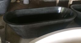 Badewanne Freistehend Bad Wanne Terrazzo Steinwanne Becken
